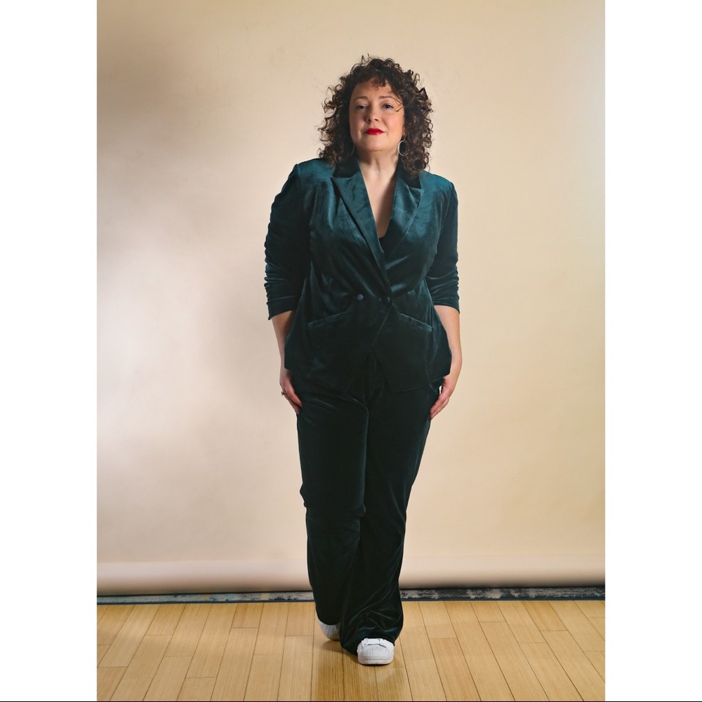 Universal Standard Velvet Suit size 18-20.
